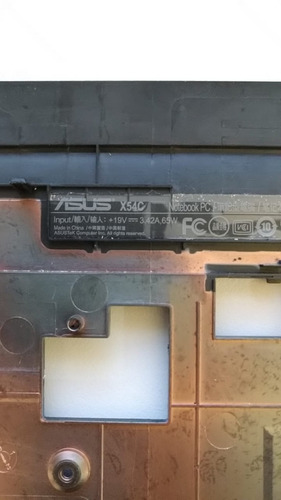 Palmrest Touchpad Asus X54h A54h K54 X54c A54c 13n0-lja0121 (Usado)