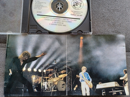 Cd Led Zeppelin - White Summer Live Playhouse London 1969 (Usado)