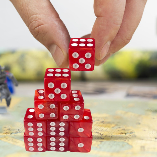 2 X 10 Uds. Dados De Juego Dados De Juego De Rol Para