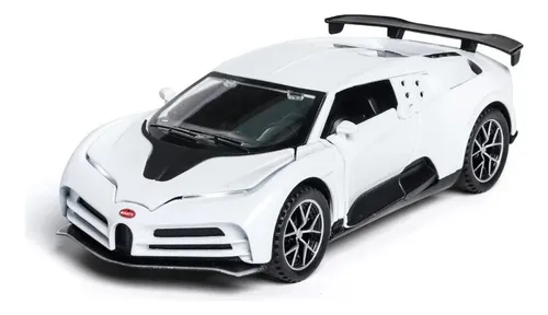Auto Bugatti Centodieci Blanco Escala 1:32 Luz Y Sonido Blanco