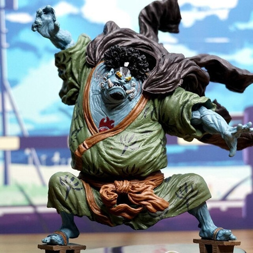 Figuras De Acción De One Piece Animation Jinbe Top Showdown,