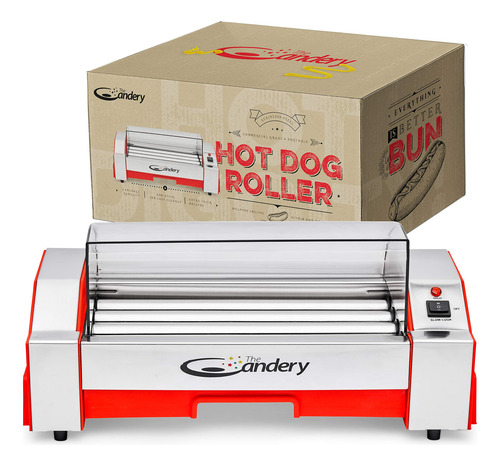 The Candery Upgrade Hot Dog Roller, Olla Para Asar Salchicha