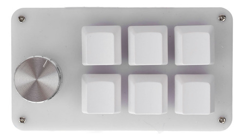 Teclado Mecánico Mini Macro Para Juegos, 6 Teclas, Usb Con U