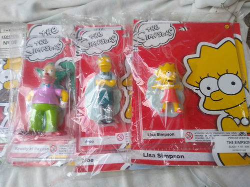 7 Muñecos De Los Simpsons