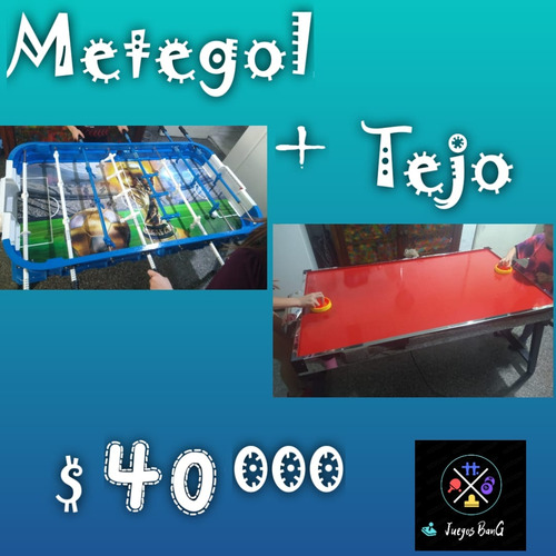 Alquiler De Metegol, Tejo, Pool, Ping Pong Y Mas
