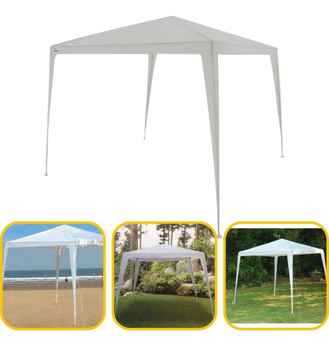 Tenda Gazebo 2.4m X 2.4m Barraca Premium Evento Praia