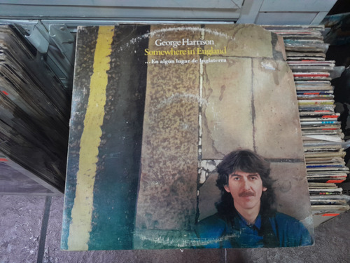Lp George Harrison Somewhere In England Acetato,long Play (Usado)