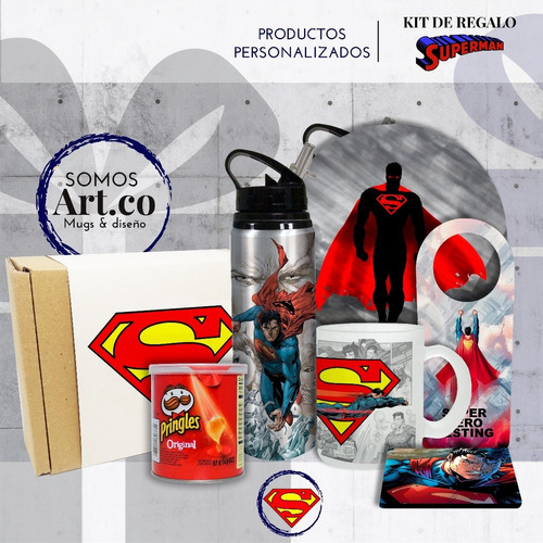 Mug Superman / Kit De Regalo Superman / Superman / Dc Comics