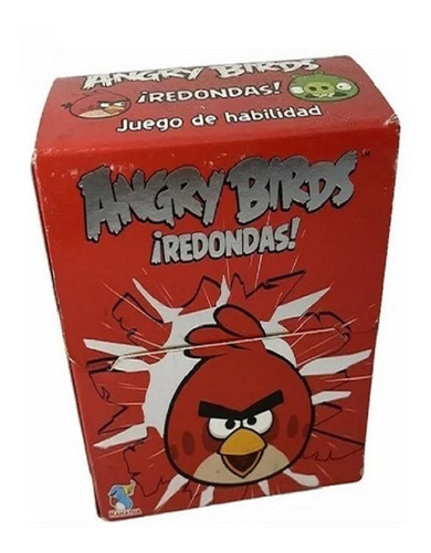 Caja Angry Birds Redondas. Rey