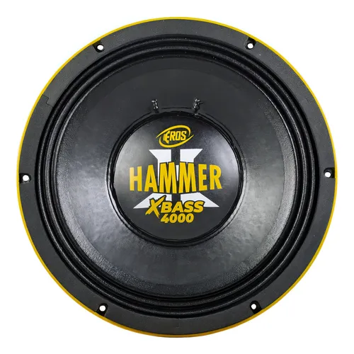 comprar Woofer Eros 2000 Rms Hammer Xbass 4000 12 Pol. Hammmer 4000