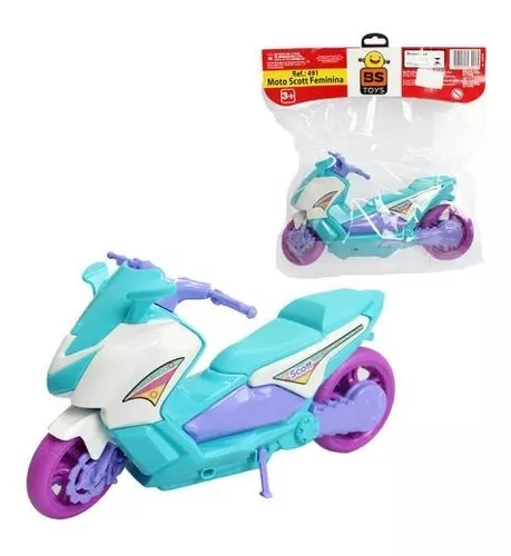 Moto Motinha Miniatura De Brinquedo Infantil Feminina