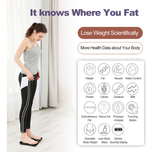 Analizador De Composición Corporal: Digital Bmi & Health