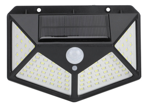 Lámpara Solar De Pared Con 100 Led Y Sensor De Movimiento