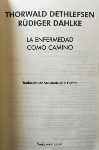 La Enfermedad Como Camino Dethlefsen Dahlke