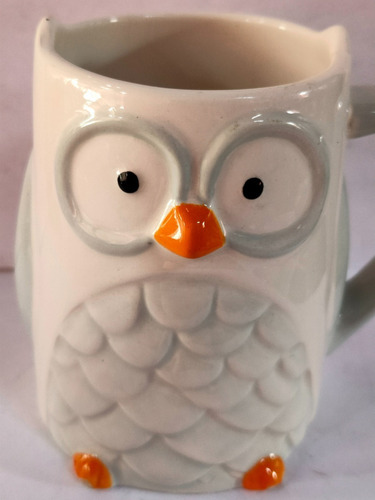 Taza Buho Owl Souvenir Retro Vintage Con Fisura