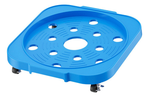 . Soporte Móvil For Tanques De Gas Con Base Resistente Azul