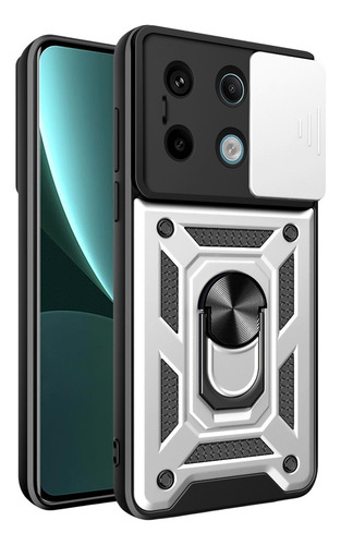 J Funda Para Redmi Note Poco Case Shock + Mica Cristal
