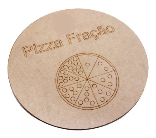 BrinqCenter Papelaria - cod: 4956 - JOGO DE FRACAO PIZZA REF.36 LDM