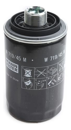 Para Filtro De Aceite Audi A3 A4 A5 Q3 Q5 Vw Passat Jetta