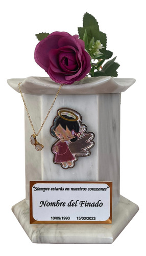 Urna Funeraria Para Cenizas De Cremación Infantil Joya 2387