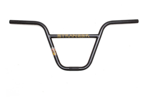 Imagen 4 de 10 de Manubrio Stranger Bmx Zia 9,50 Full Cromo Negro Profesional