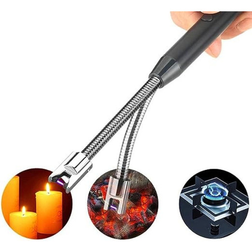 Isqueiro Acendedor Elétrico Usb Recarregável