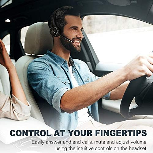 Trucker Auriculares Bluetooth Angteela Con Micrófono, Auricu