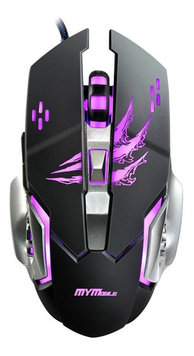 Mouse Gamer A8 Gaming Retroiluminado Mymobile 6 Botones Usb