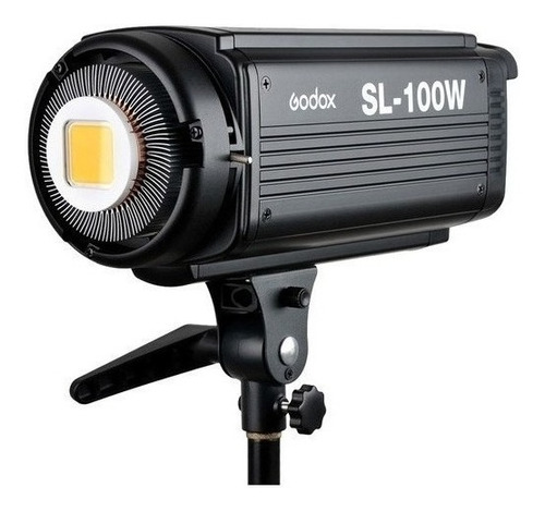 Lámpara de luz led Godox SL-100 color  blanco frío con estructura Negro 110V/220V