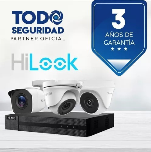 Imagen 4 de 6 de Kit Seguridad Hikvision Dvr 4ch + 3 Cámaras 2mp 1080p +disco