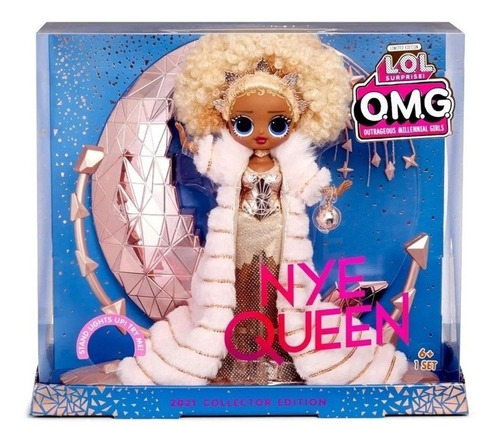 Boneca Lol Surprise Omg Nye Queen 2021 Holiday Candide 8979