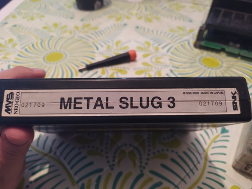 Metal Slug 3 Mvs Original
