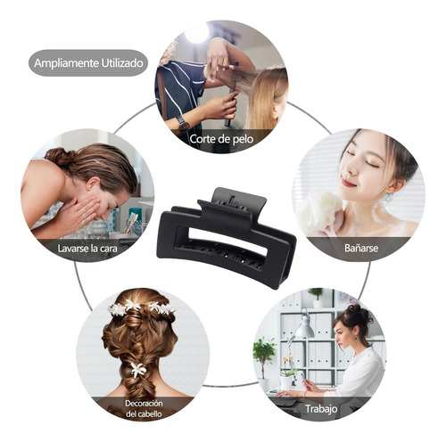 Pinzas Para Cabello De 8 Piezas,pinzas Para El Cabello