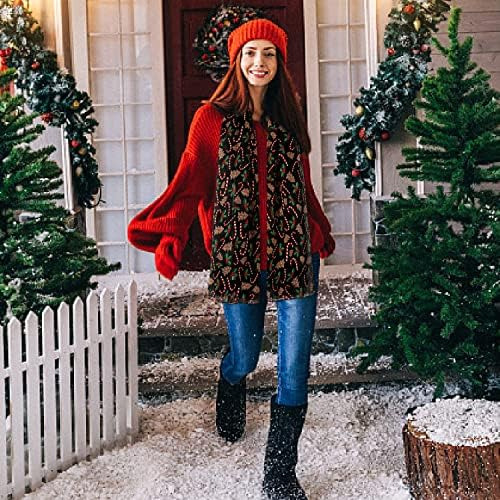 E-clover Bufanda De Moda Para Mujer Bufandas De Navidad Chal