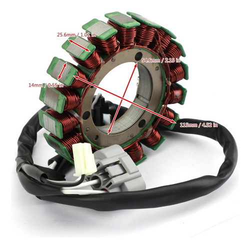 Generador Estator P/yamaha Xsr700 Mt07 Tracer Fz07 Mtt690