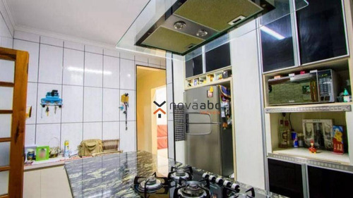 Imagem 18 de 30 de Sobrado Com 3 Dormitórios À Venda, 179 M² Por R$ 650.000,00 - Parque Novo Oratório - Santo André/sp - So1075