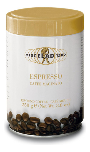 Miscela D'oro Café Molido Espresso Caffe Macinato - 8.8 Oz