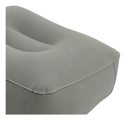 3 Reposapiés De Oficina Inflable Debajo De La Almohada Gris
