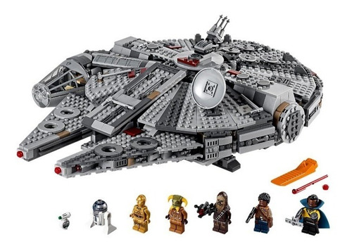 Todobloques Lego 75257 Star Wars Halcón Milenario !