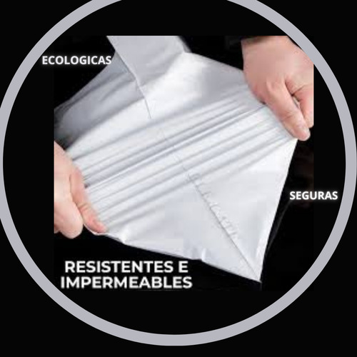 Bolsa De Seguridad 100 Unidades 40x50 Cm Flyer Ecommerce Amarillo