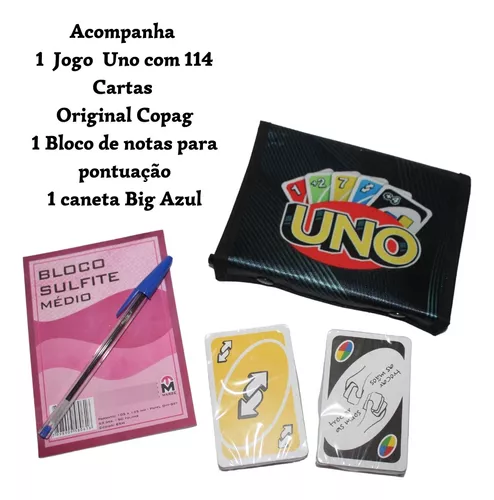 Jogo De Cartas Uno Original Baralho Com Cartas Customizáveis