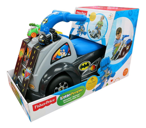 Corre Pasillos Little People Batman Fisher Price