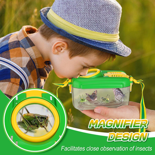 Juego De 2 Atrapadores De Insectos Para Niños, Kit De