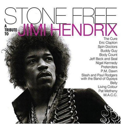  Vinilo A Tribute To Jimi Hendrix - Stone Free - 2 Lp Nuevo 