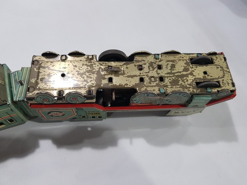 Imagen 7 de 9 de Antiguo Tren Vispa Halcon Hojalata Juguete Arg Mag 58086