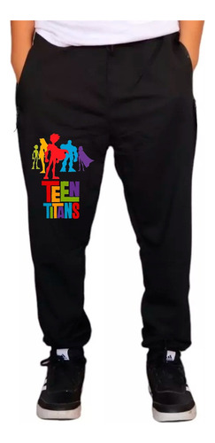 Buzo Pantalón Deportivo Niño Joven Teen Titans