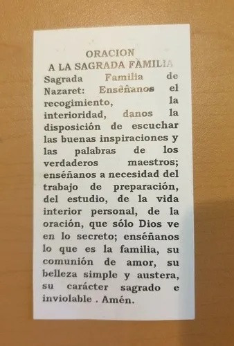 Sagrada Familia 100 Estampas Enmicadas Cromos