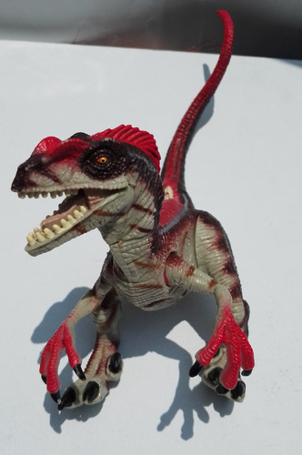 Dinosaurio Jurassic Park 3 Alpha Velociraptor Re-ak-a-tak (Usado)