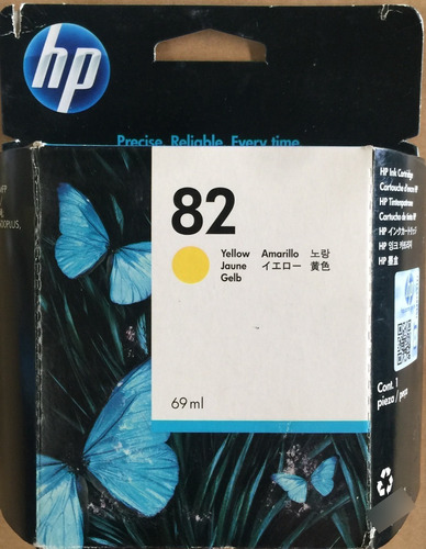 Toner Hp 82 Yellow