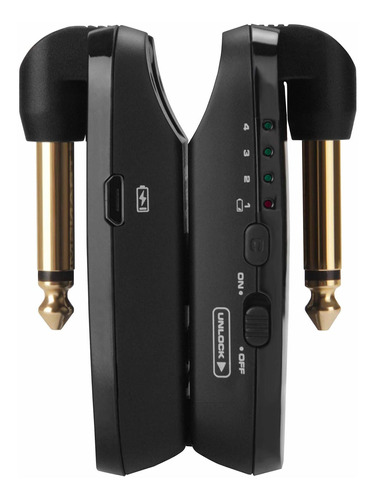 Nux B-2 Guitar Wireless System 2.4ghz Rechargeable 4 4ms